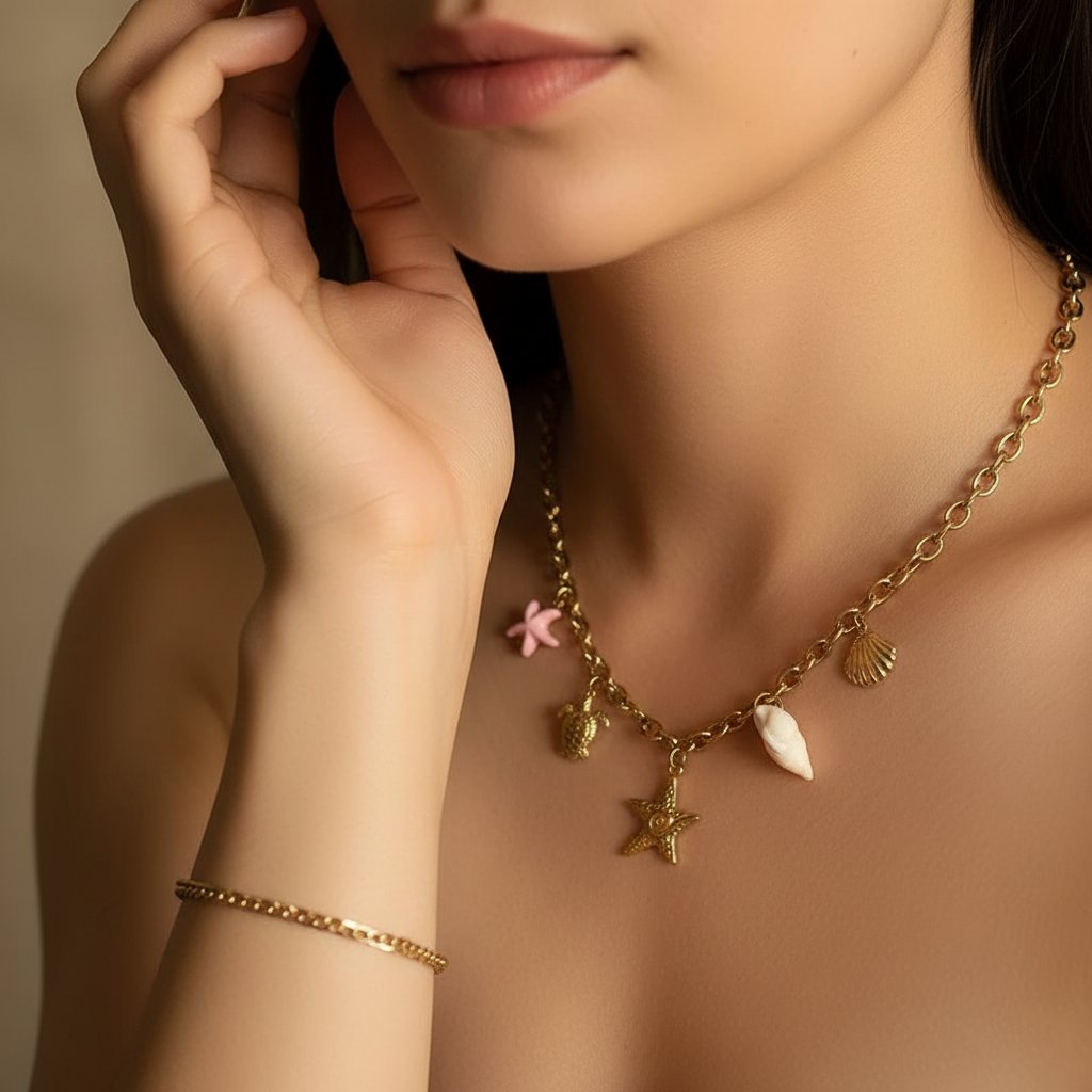 Ambre Vintage Necklace