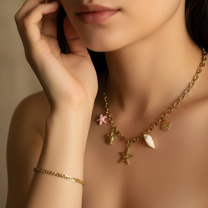 Ambre Vintage Necklace