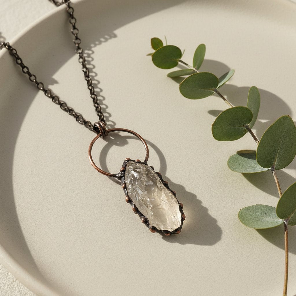 Collana Clemence in cristallo
