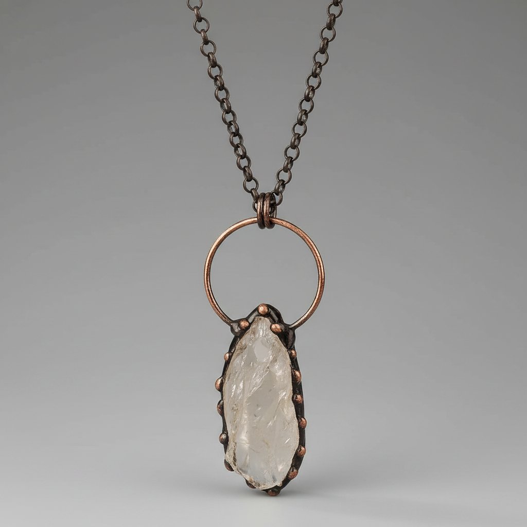 Collana Clemence in cristallo