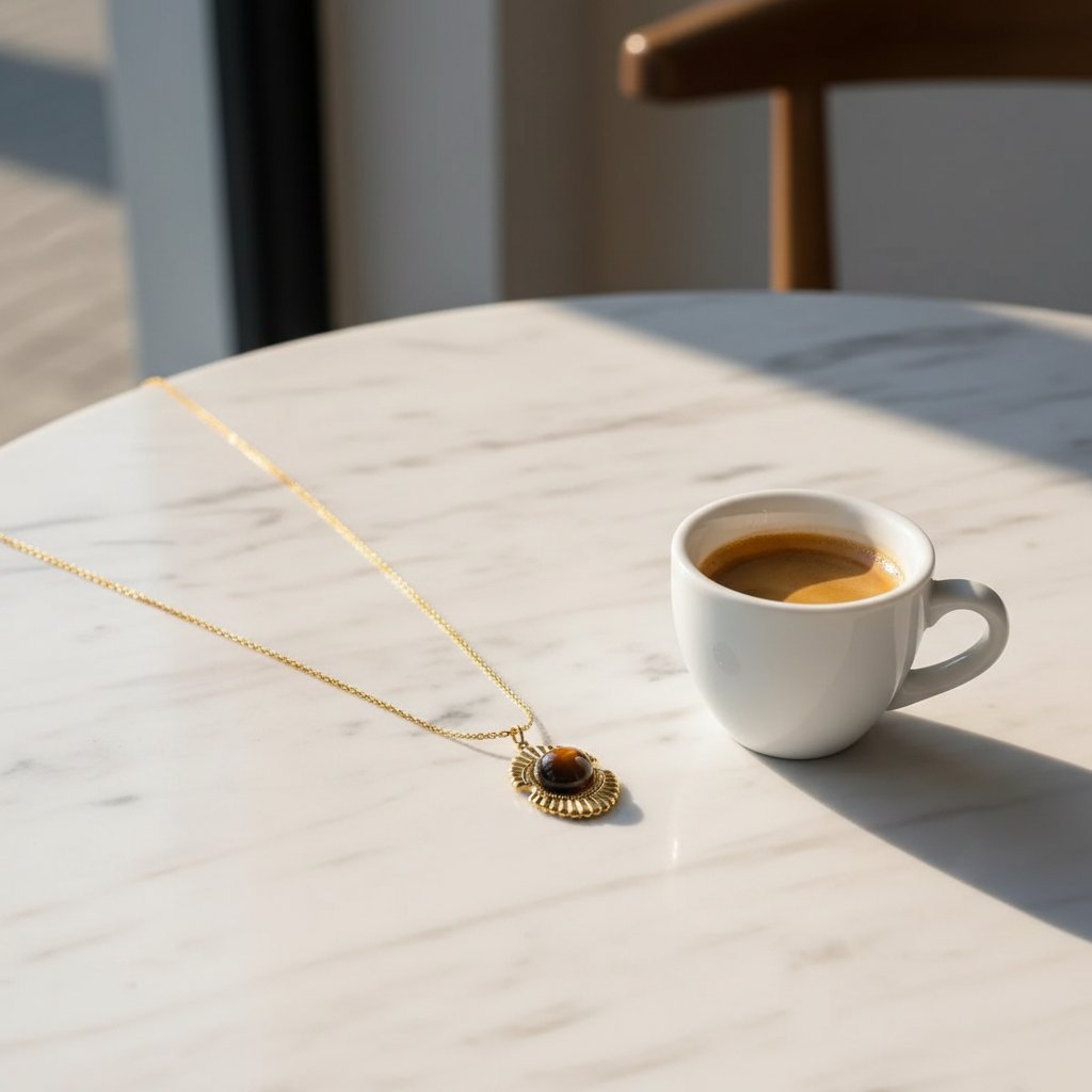 Iliana Gold Necklace