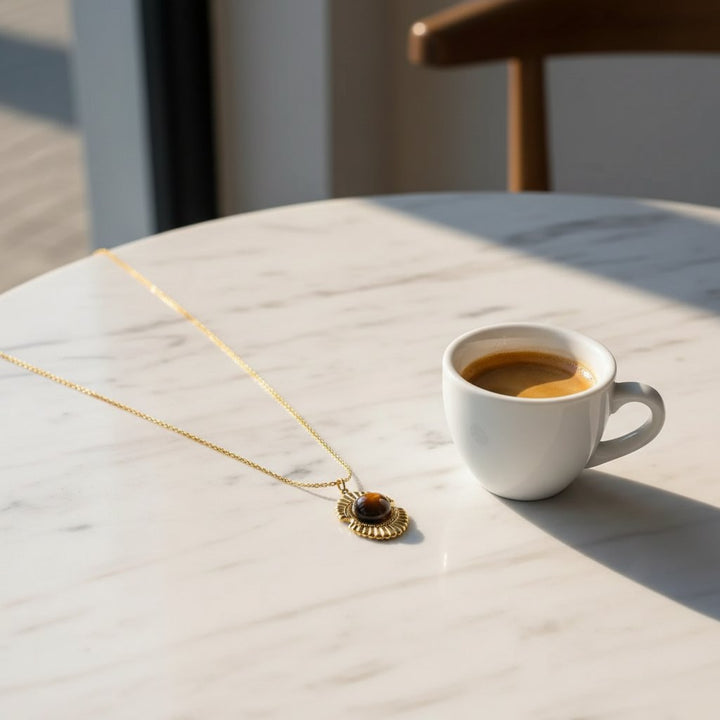 Iliana Gold Necklace