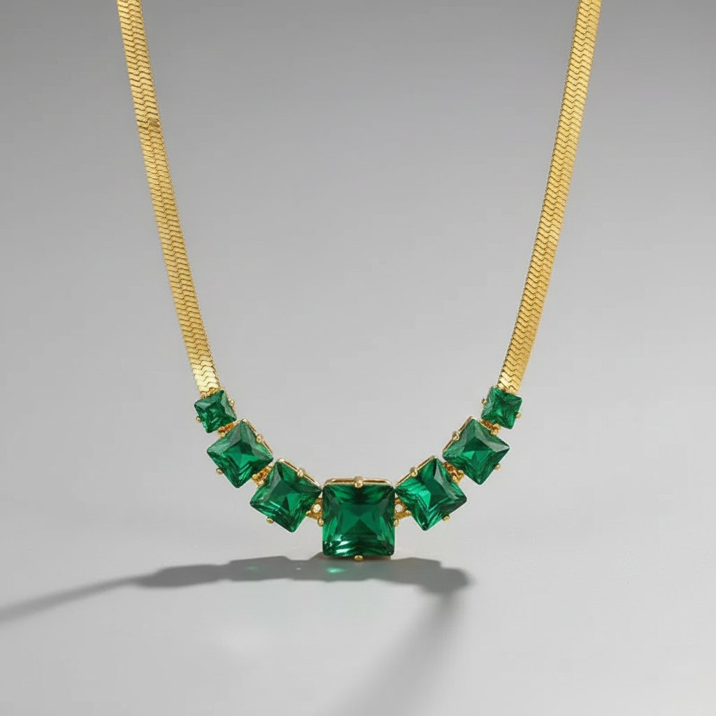 Ambre Crystal Necklace