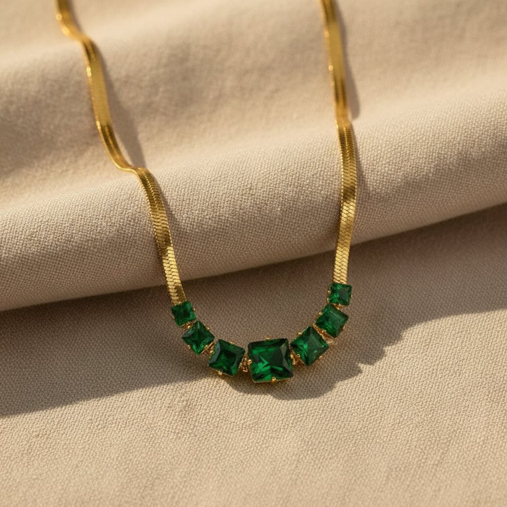 Ambre Crystal Necklace