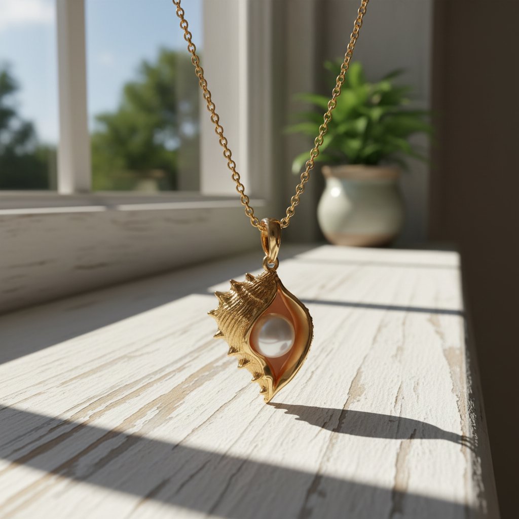 Opaline Pearl Necklace