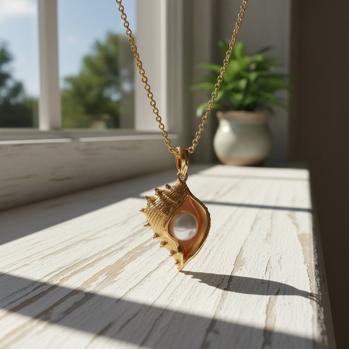 Opaline Pearl Necklace