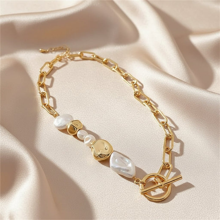 Opaline Pearl Necklace