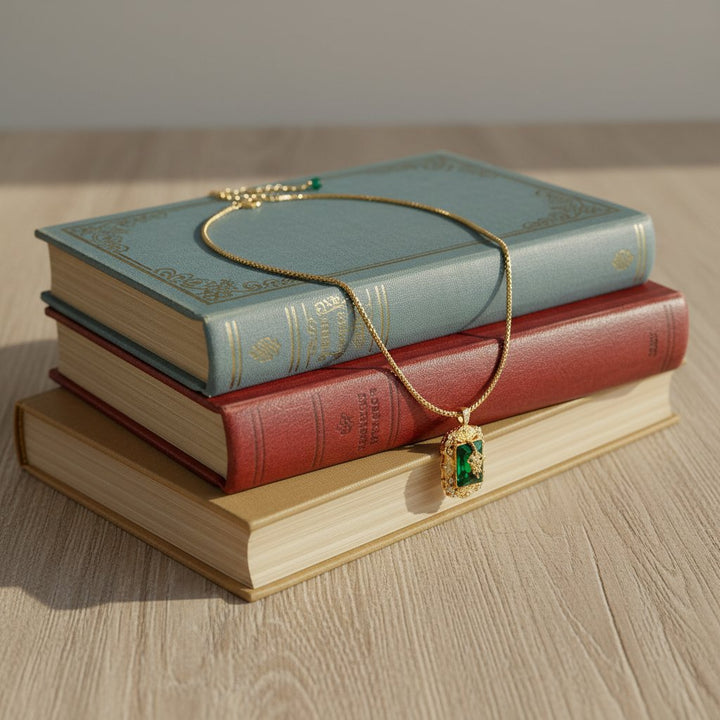 Cerise Jade Necklace