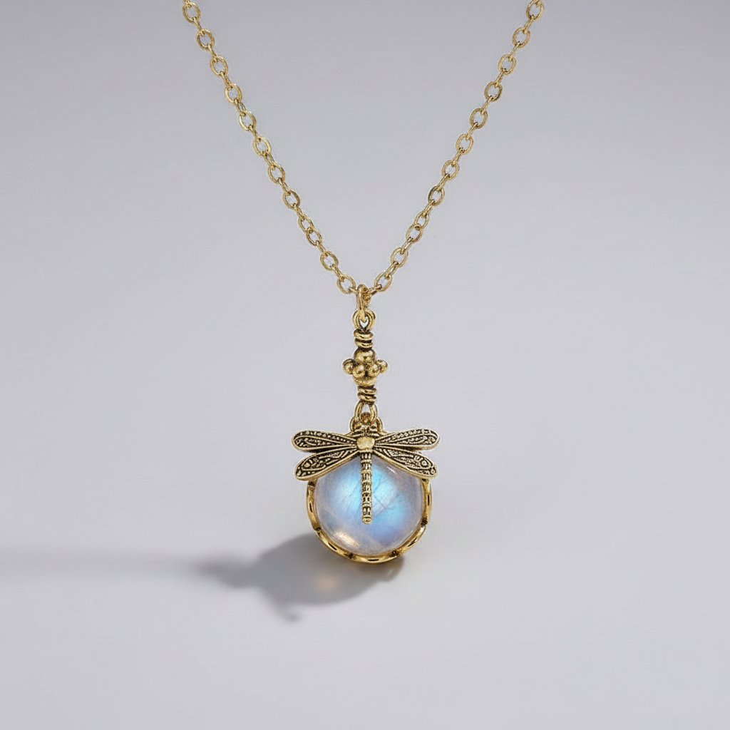 Zelie Moonstone Necklace