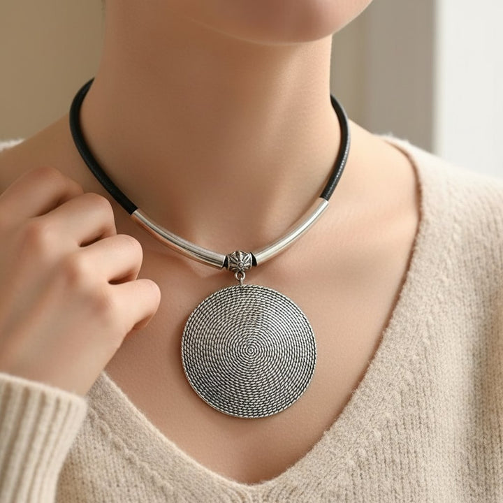 Zaria Silver Necklace