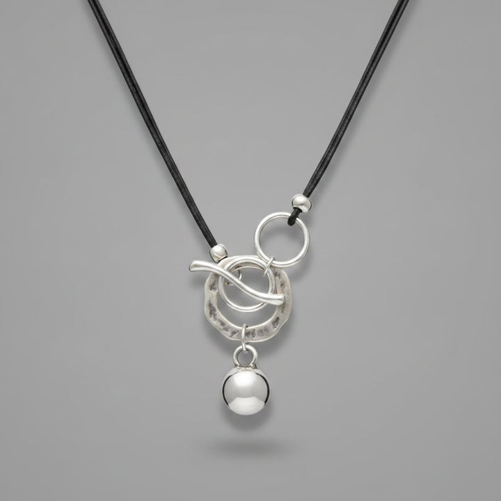 Genevieve Silver Necklace