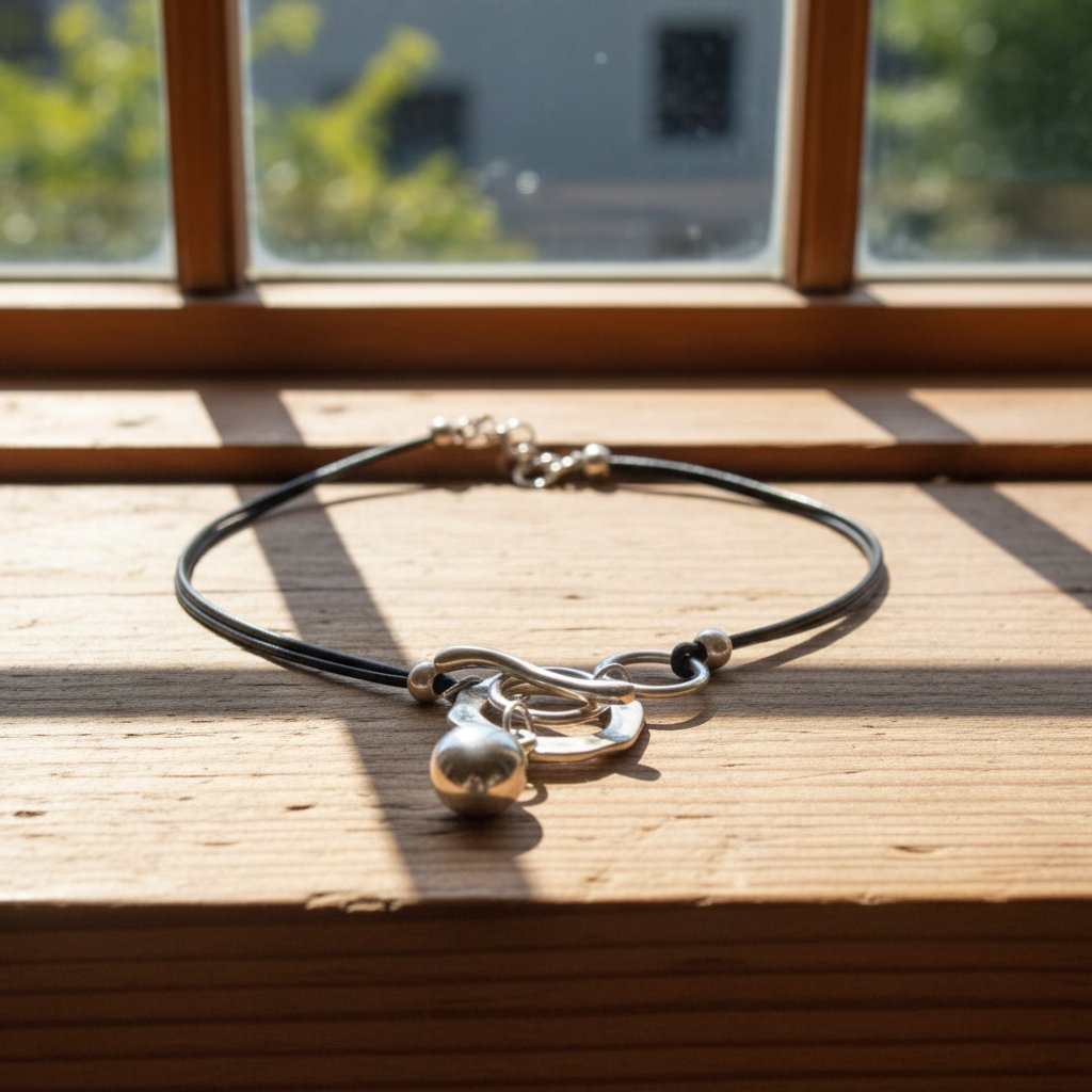 Genevieve Silver Necklace