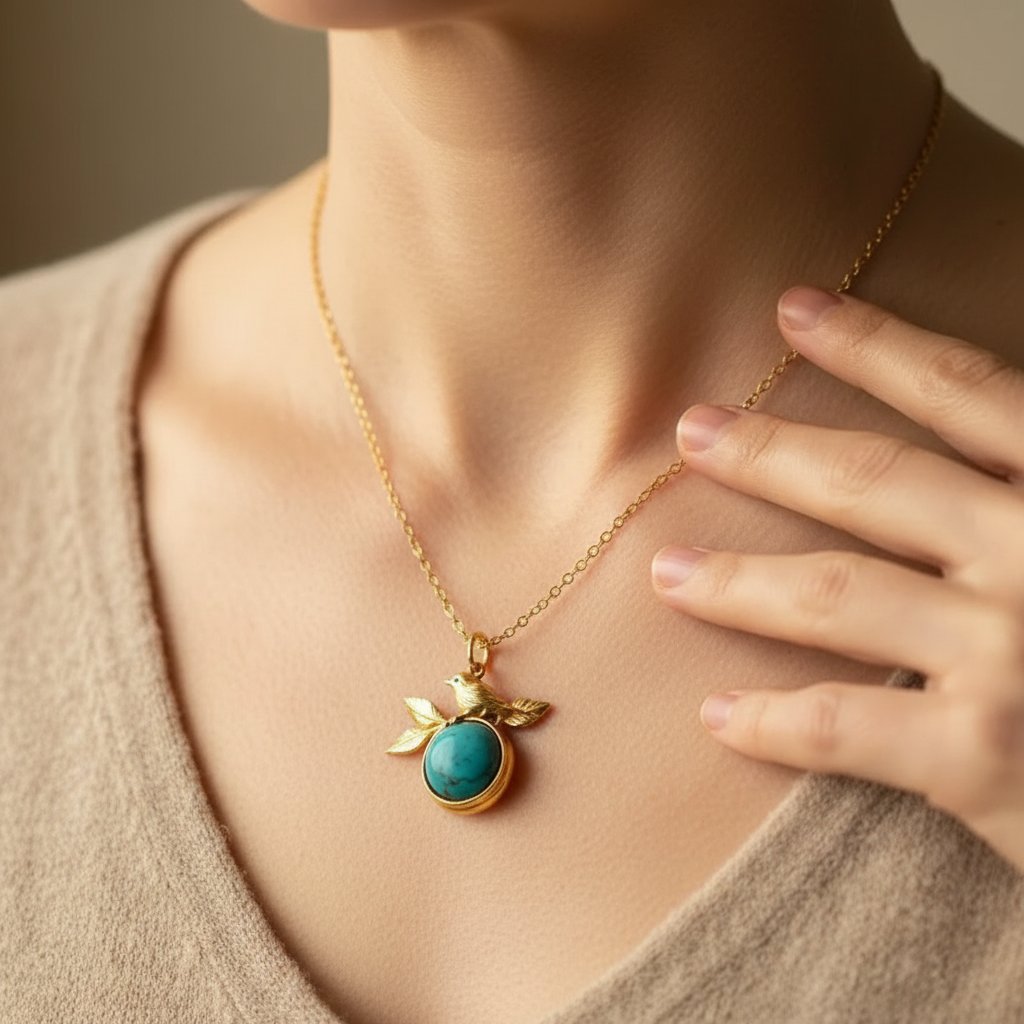 Ambre Turquoise Necklace