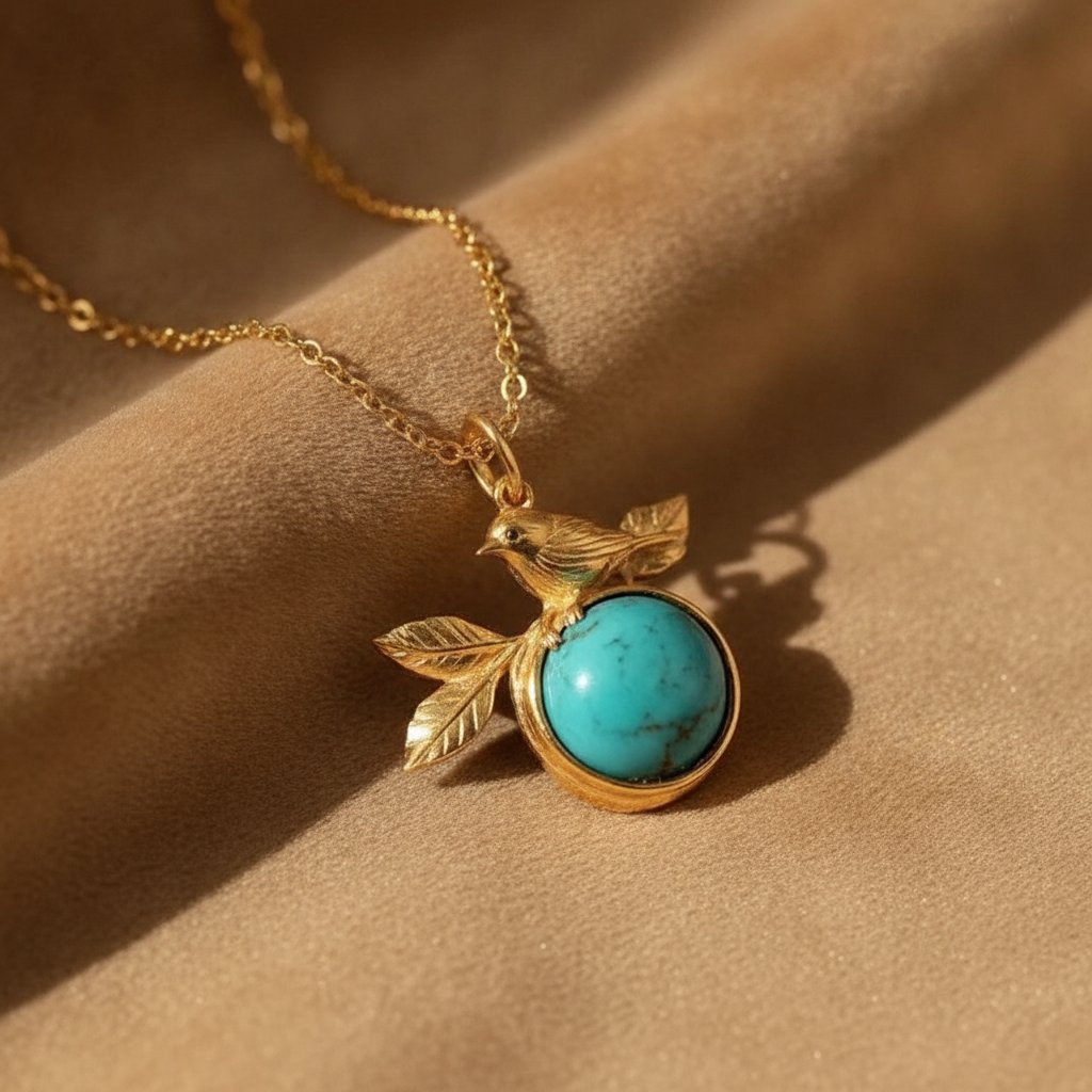 Ambre Turquoise Necklace