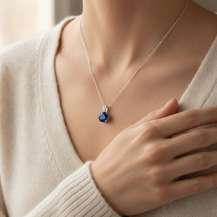 Quilla Sapphire Necklace