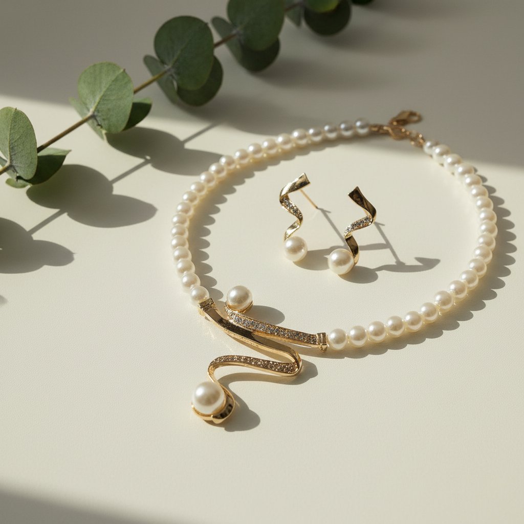 Nadia Pearl Necklace