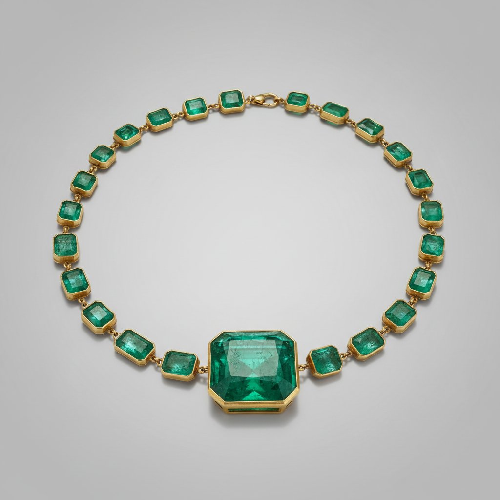 Giselle Emerald Necklace