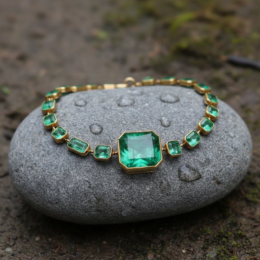 Giselle Emerald Necklace