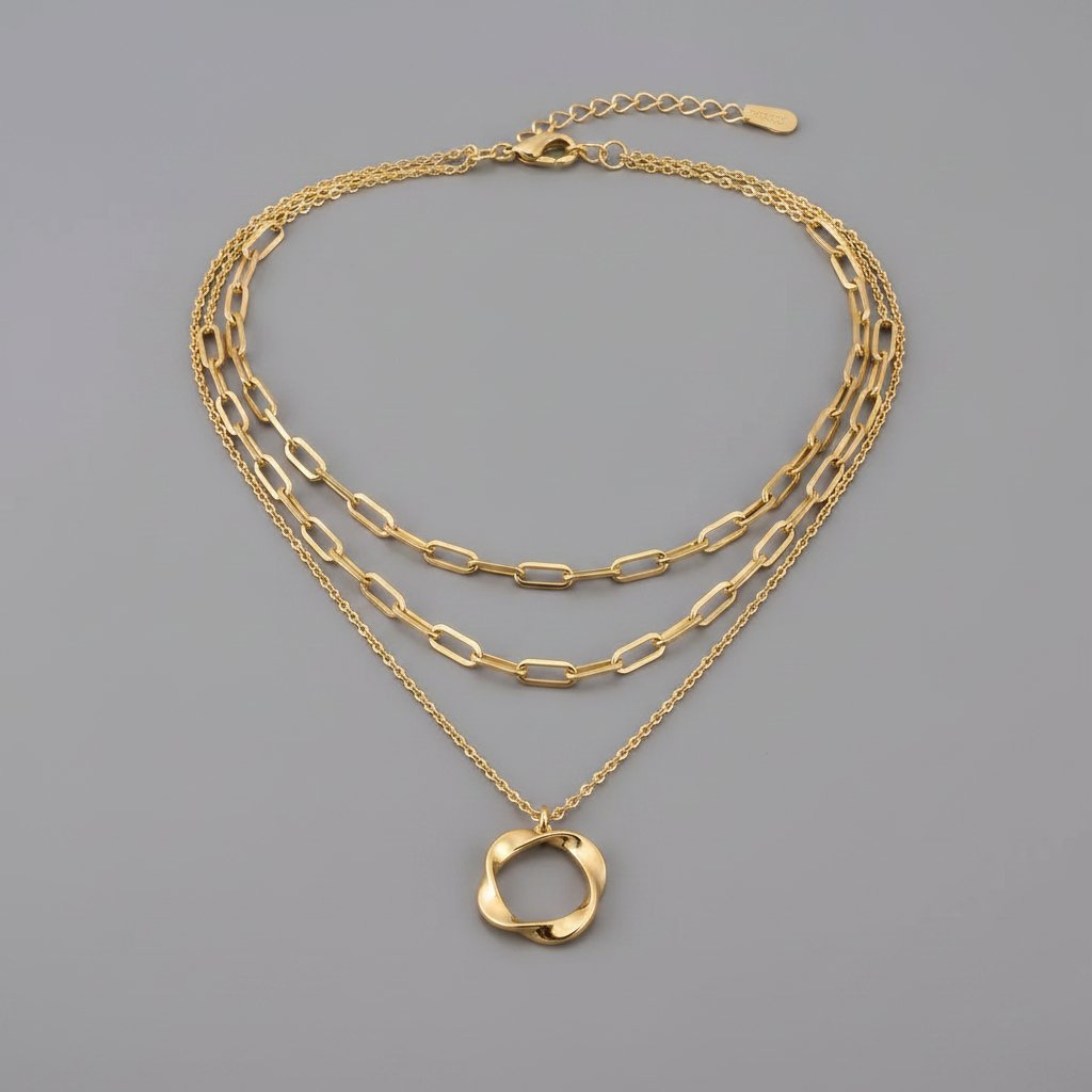 Zaria Gold Necklace
