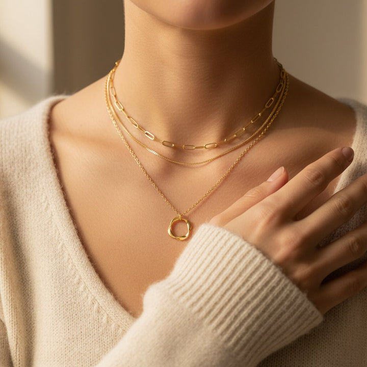 Zaria Gold Necklace