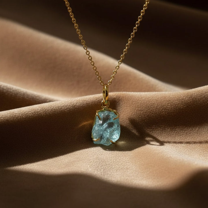 Marlow Aquamarine Necklace