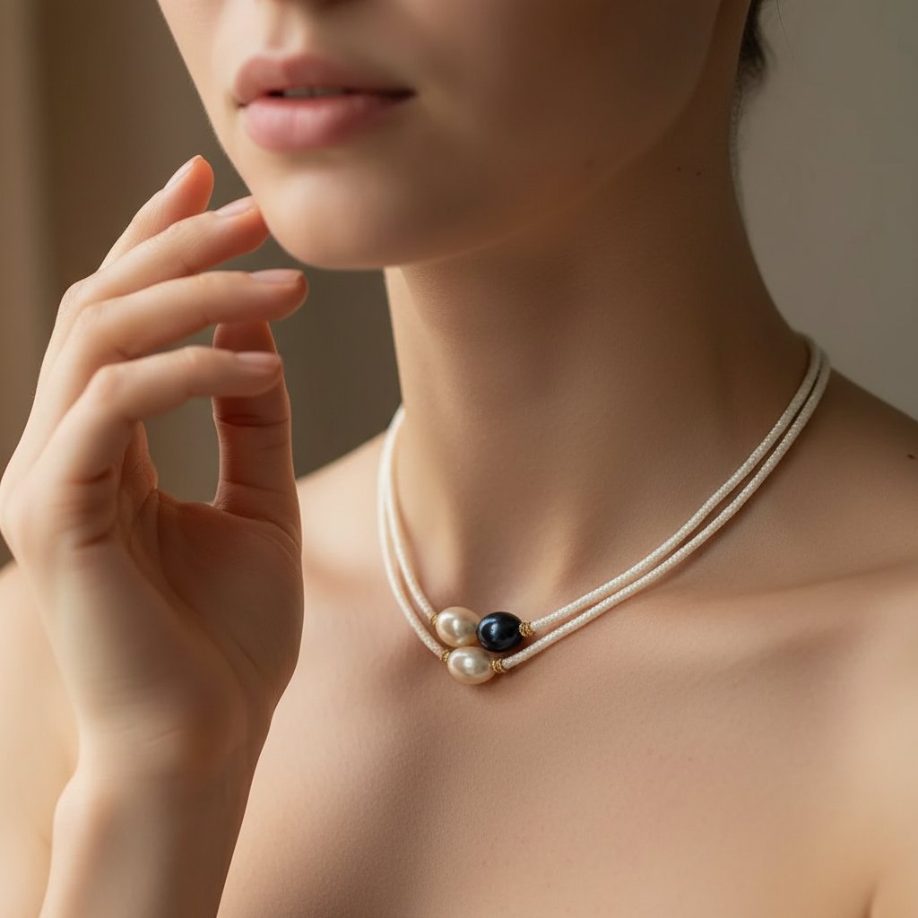 Wisteria Pearl Necklace