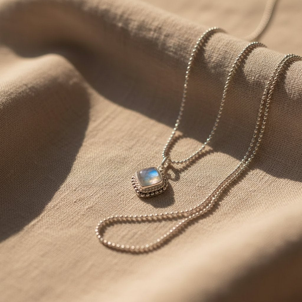 Lucine Moonstone Necklace