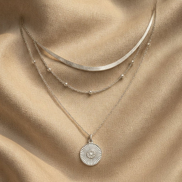 Elodie Silver Necklace