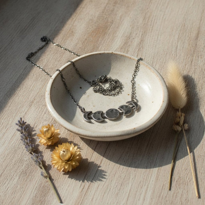 Iliana Silver Necklace