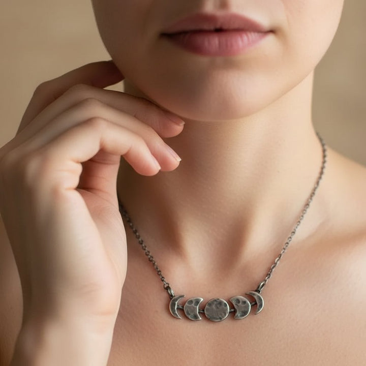 Iliana Silver Necklace
