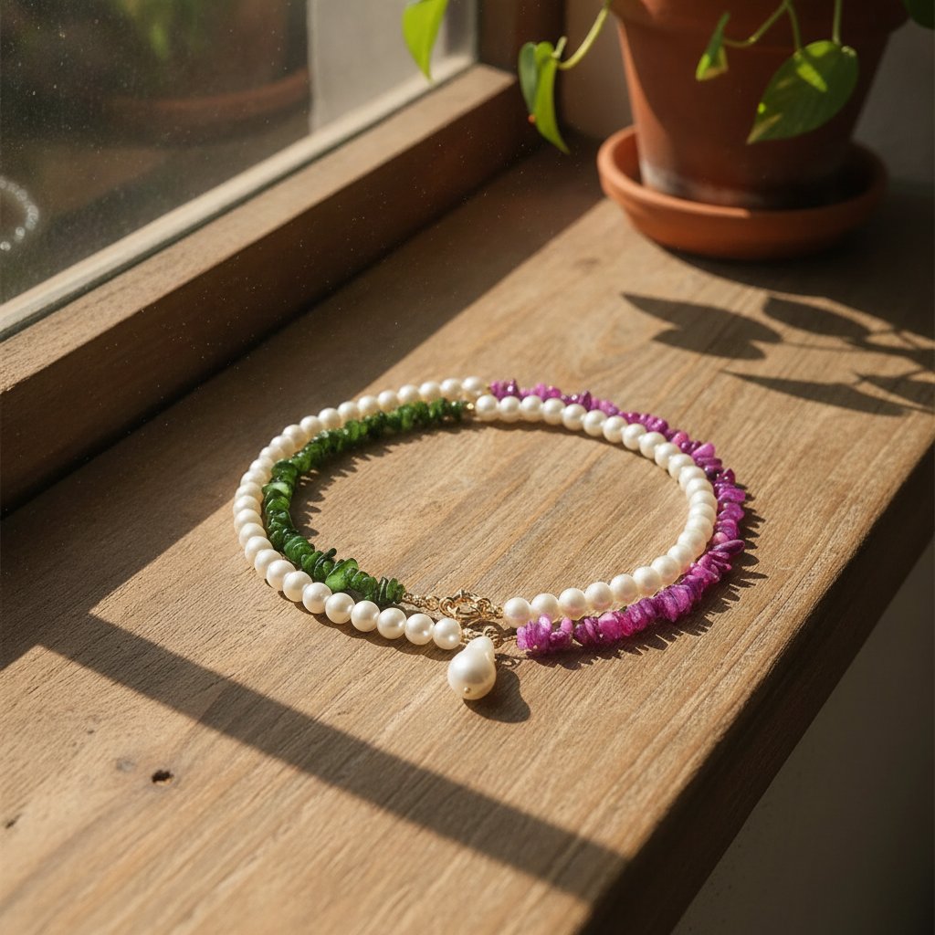 Giselle Pearl Necklace