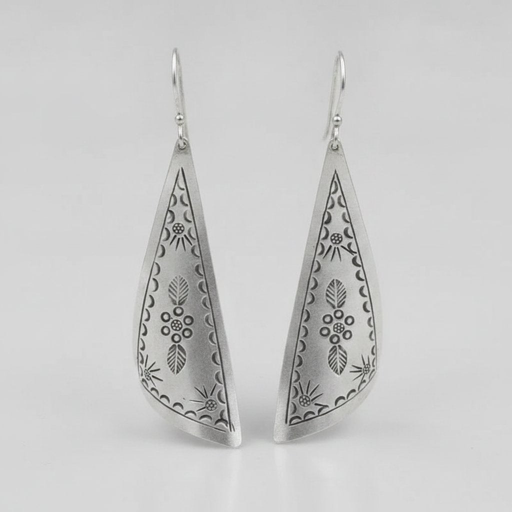 Valentine Silver Earrings