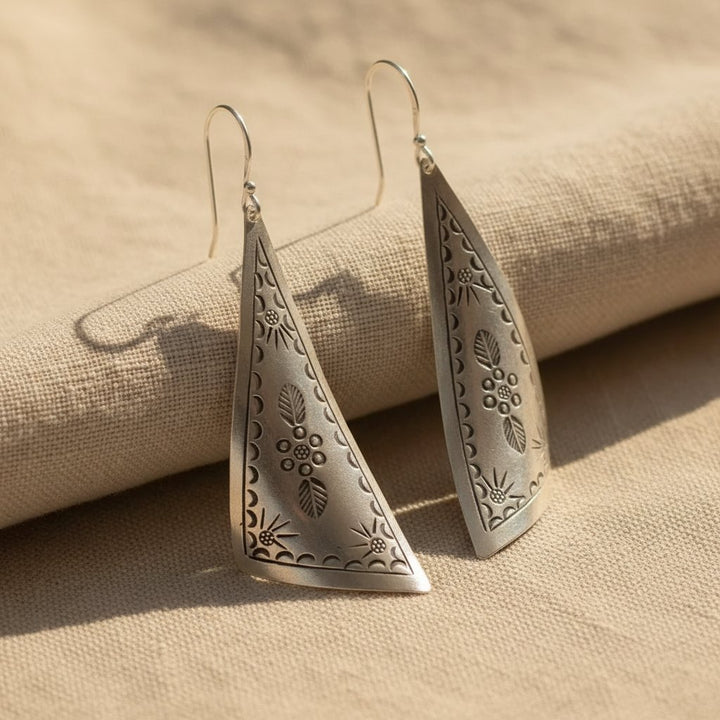 Valentine Silver Earrings