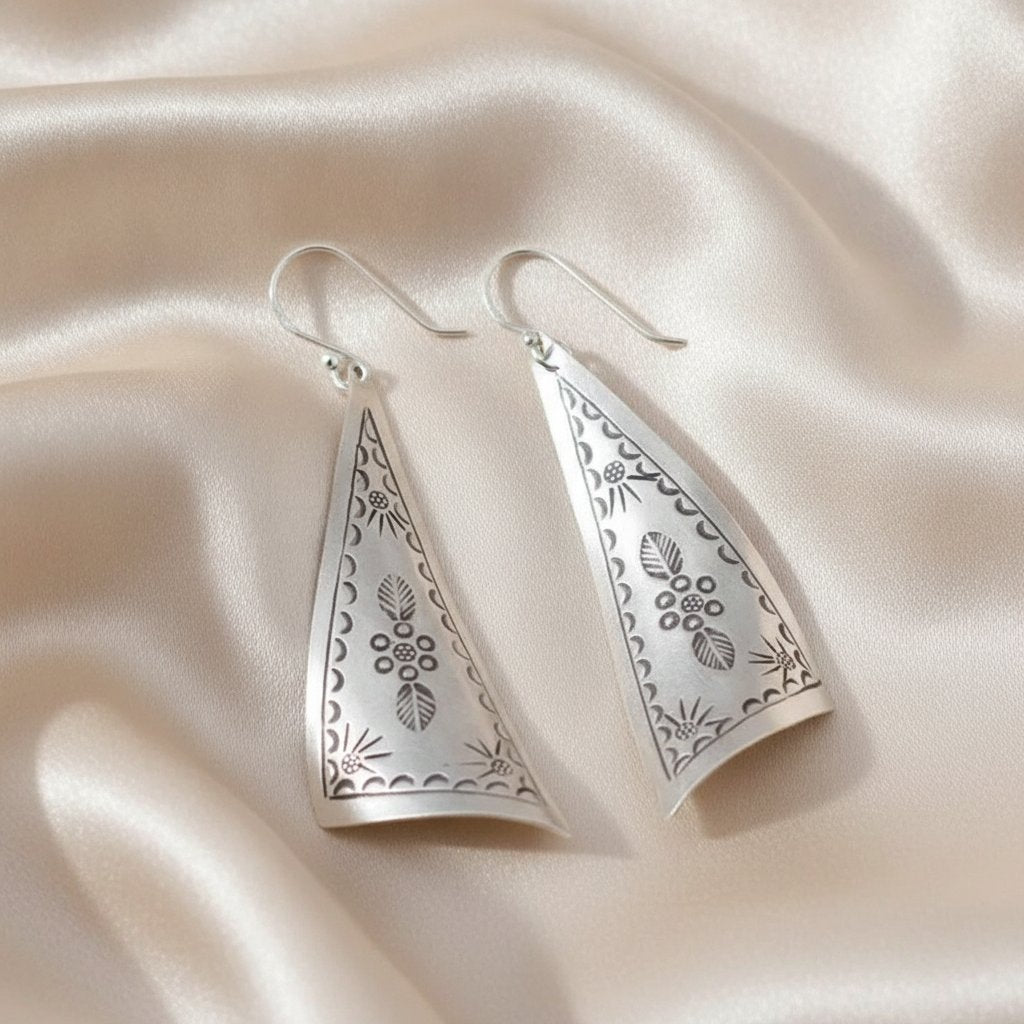 Valentine Silver Earrings