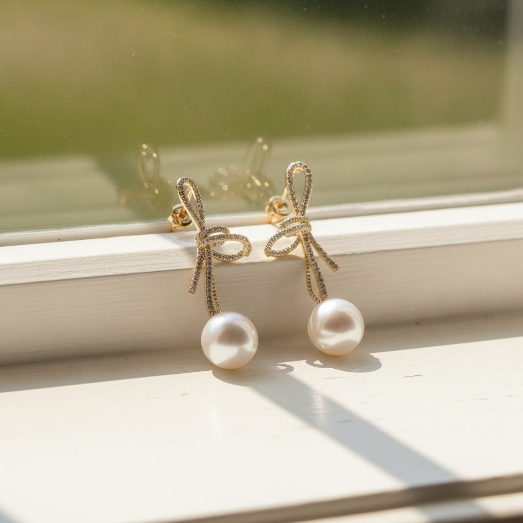 Valentine Pearl Earrings