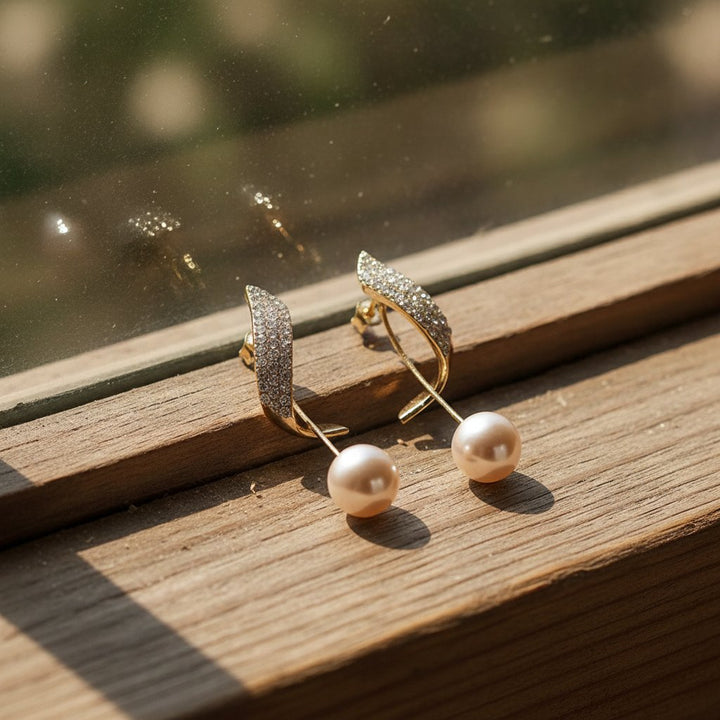 Quilla Pearl Earrings