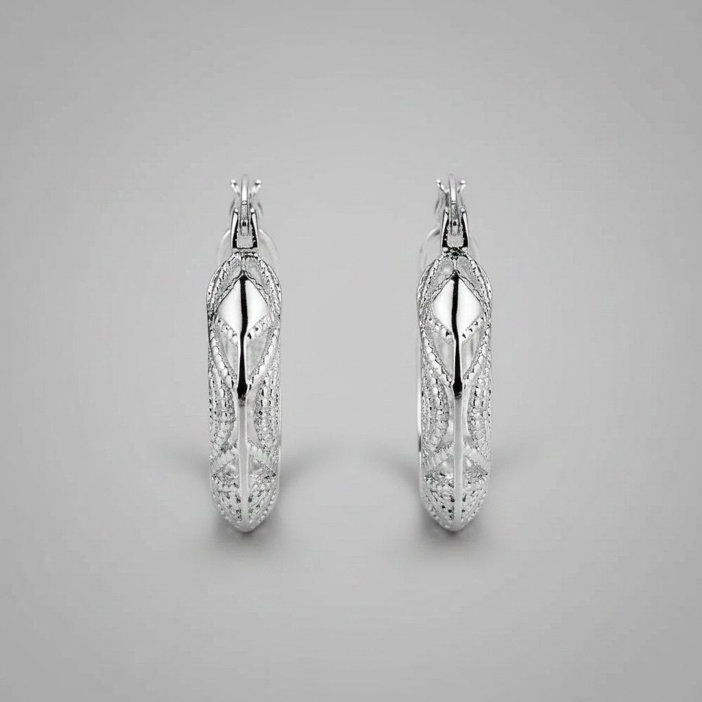 Blythe Silver Earrings