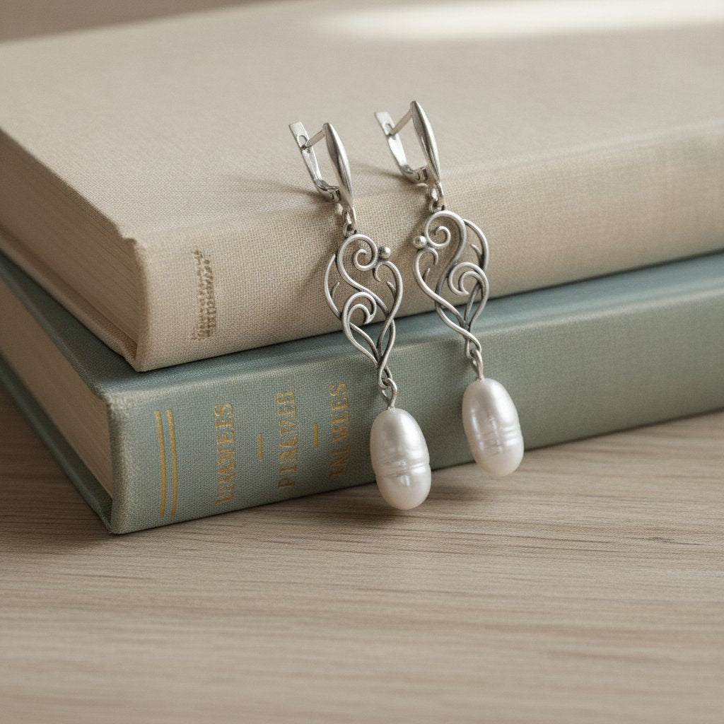 Hespera Pearl Earrings