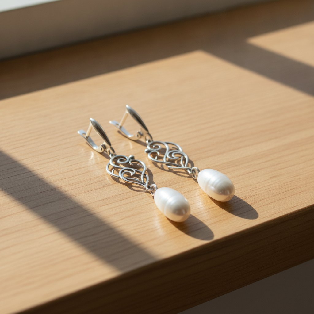 Hespera Pearl Earrings