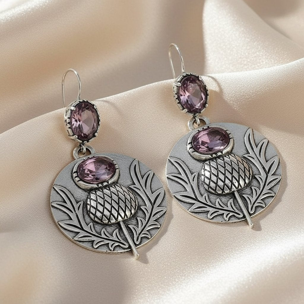 Ondina Amethyst Earrings