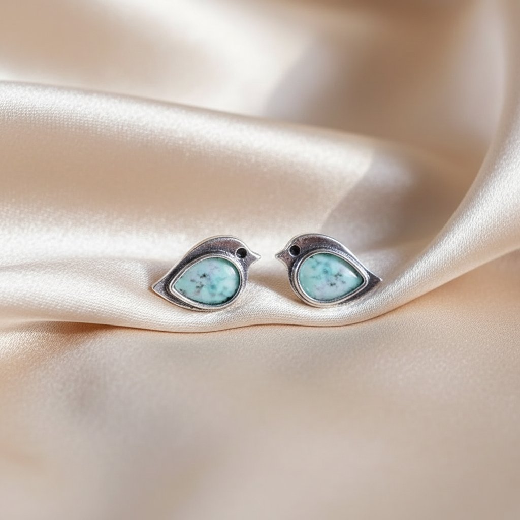 Perrine Larimar Earrings
