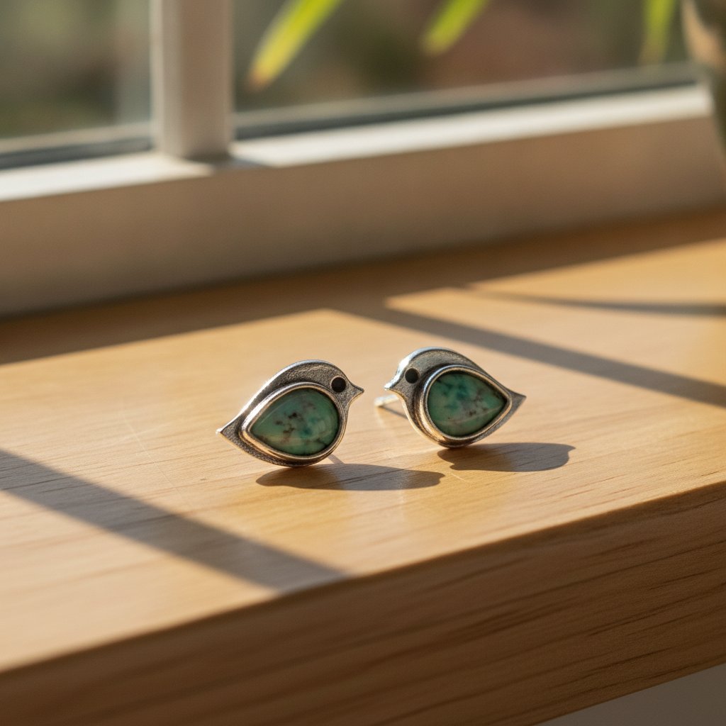 Perrine Larimar Earrings