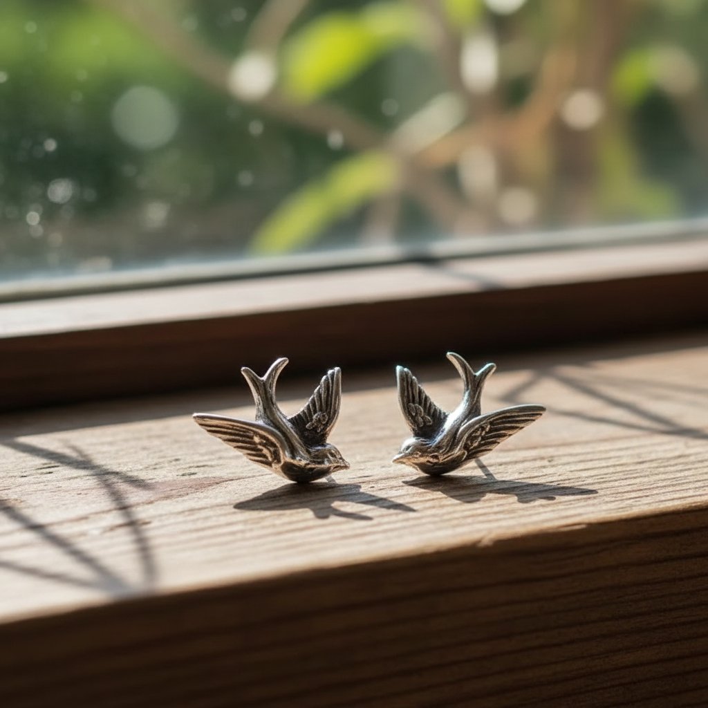 Albane Silver Earrings