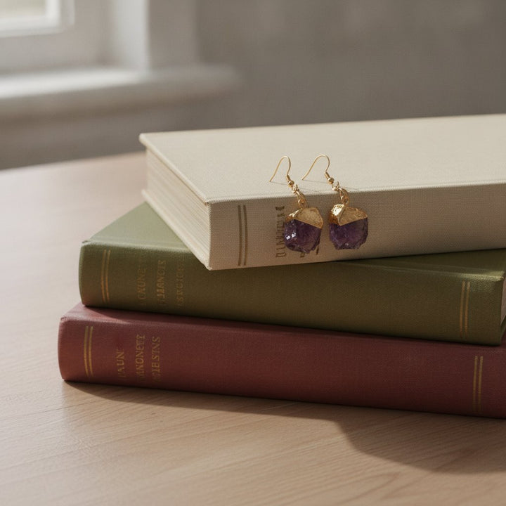 Ambre Crystal Earrings