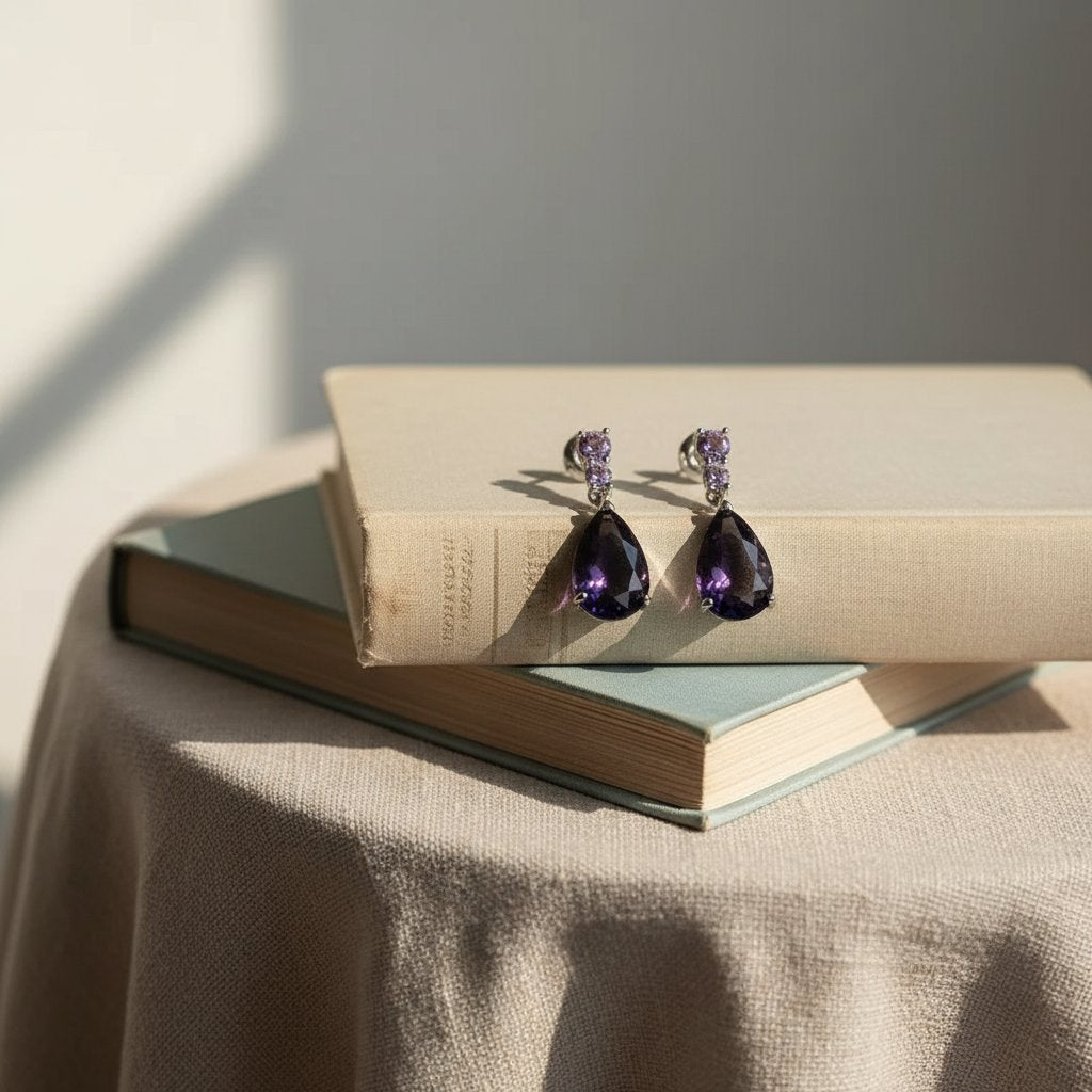 Sereia Amethyst Earrings