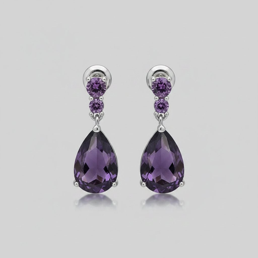 Sereia Amethyst Earrings