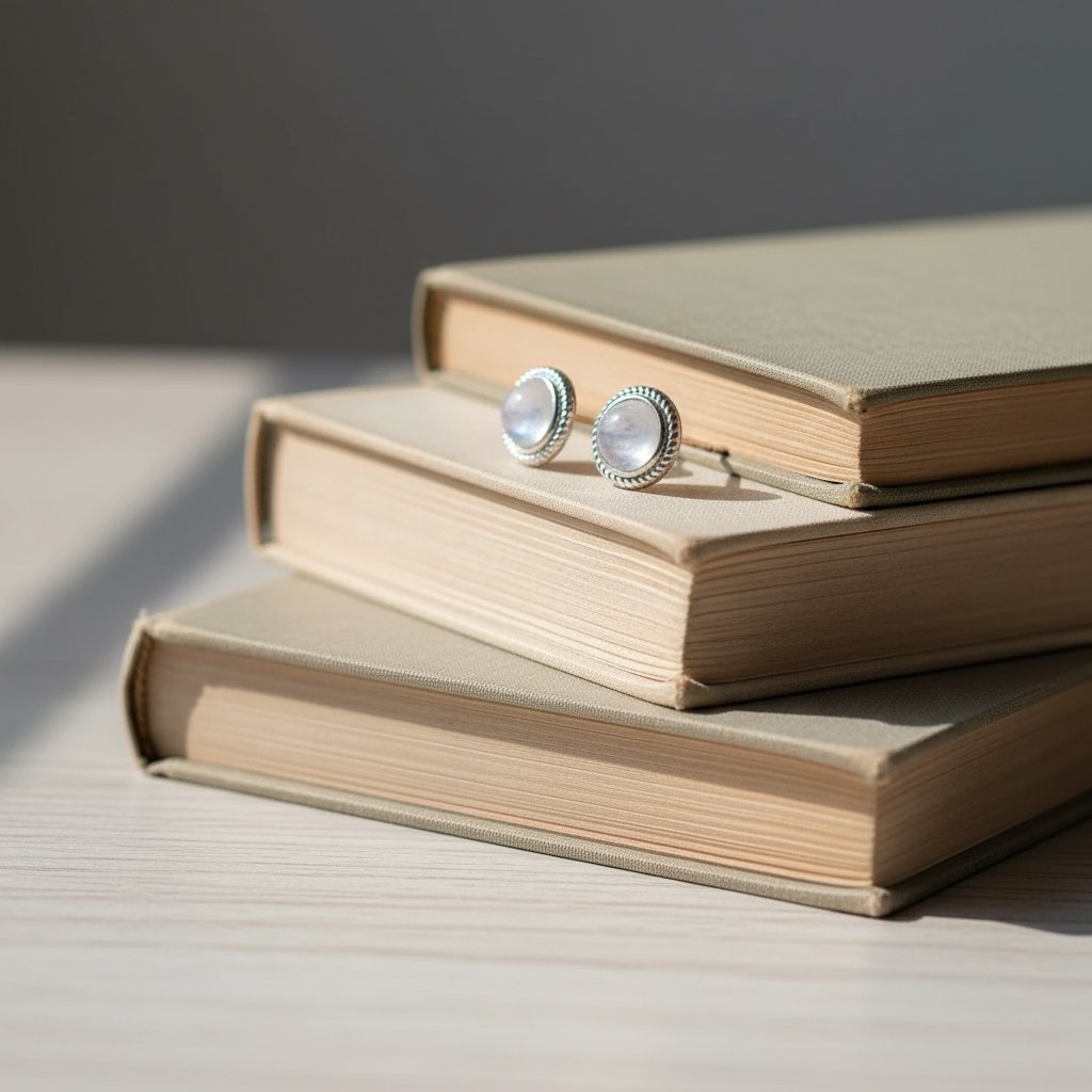 Iliana Moonstone Earrings