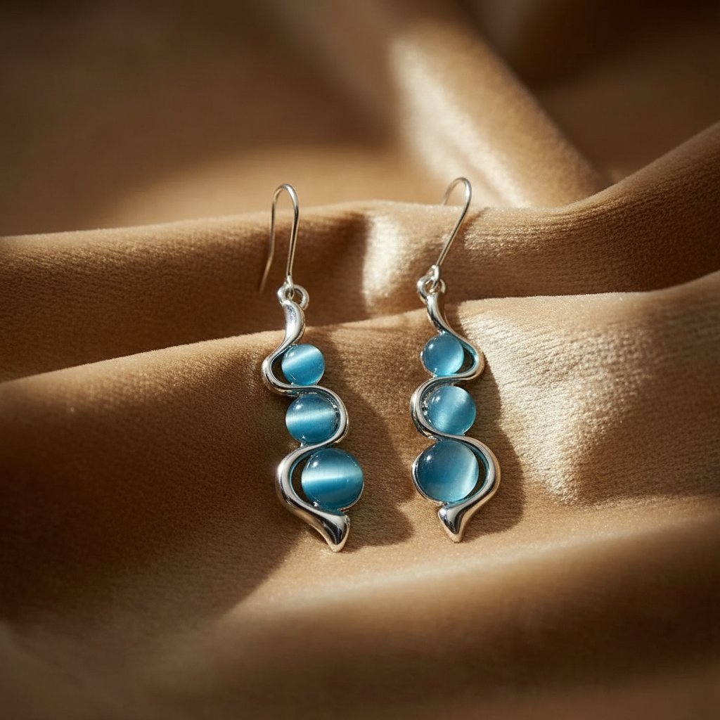 Juliette Aquamarine Earrings