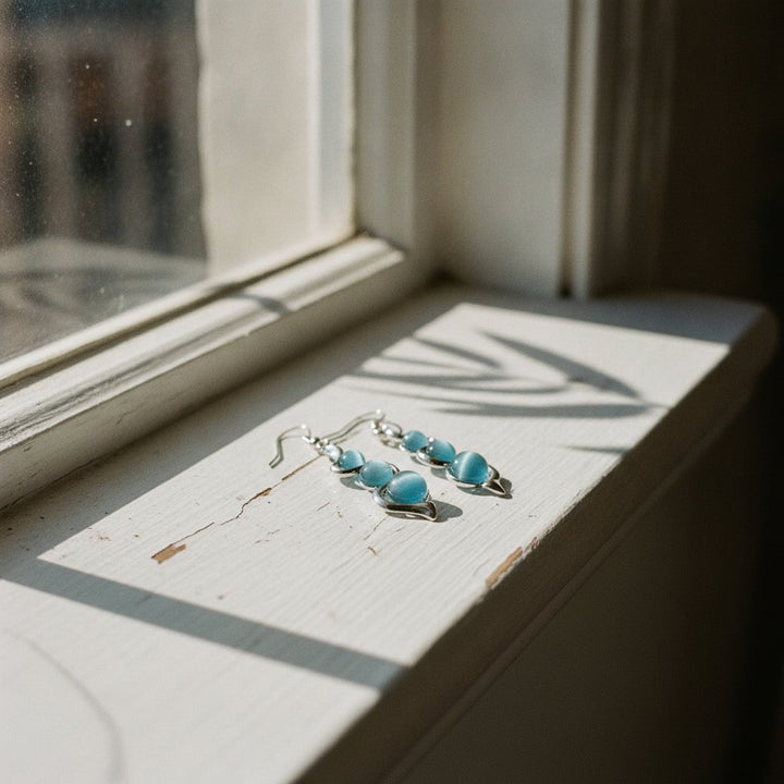 Juliette Aquamarine Earrings
