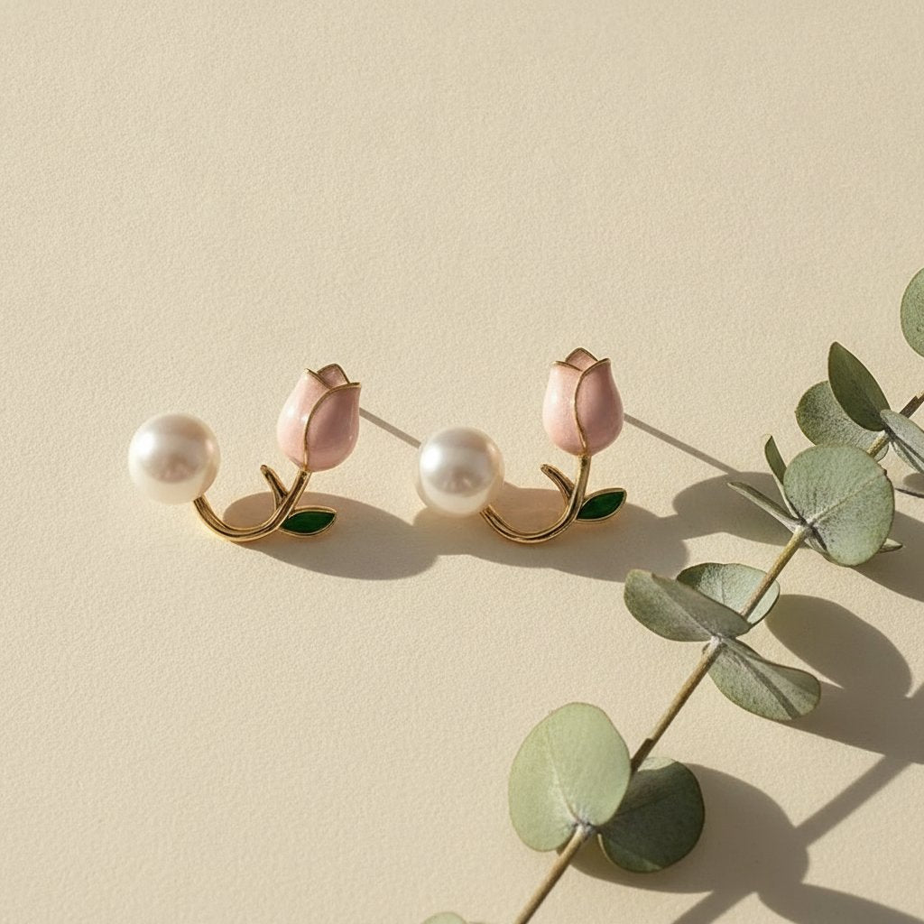 Mireille Pearl Earrings
